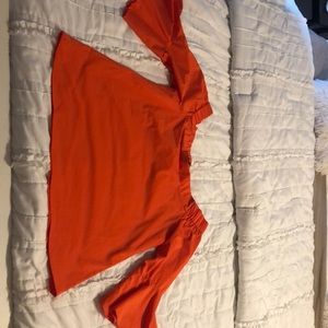Off the shoulder blouse